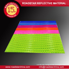 Fadeless colorful rim reflective stickers